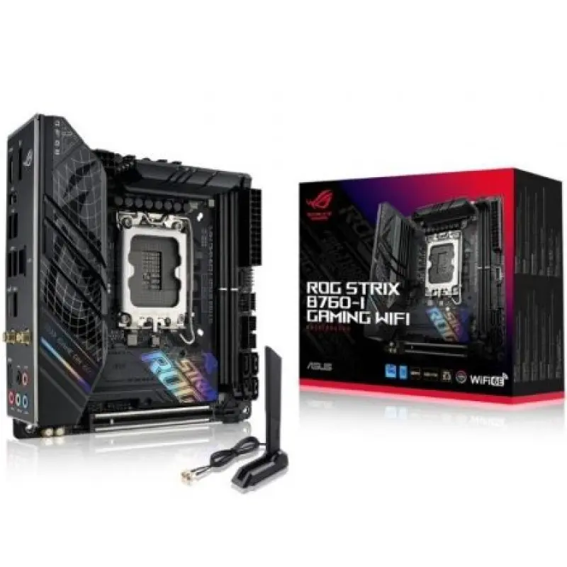 Placa Base Asus ROG STRIX B760-I GAMING (WIFI) Socket 1700/ Mini-ITX Placa Base Asus ROG STRIX B760-I GAMING (WIFI) Socket 1700/ Mini-ITX