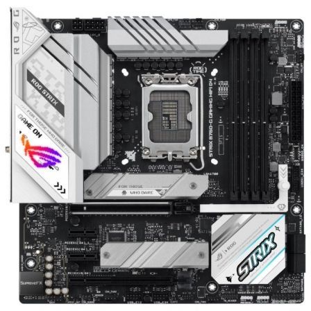Placa Base Asus ROG STRIX B760-G GAMING WIFI D4 Socket 1700/ Micro ATX Placa Base Asus ROG STRIX B760-G GAMING WIFI D4 Socket 1700/ Micro ATX