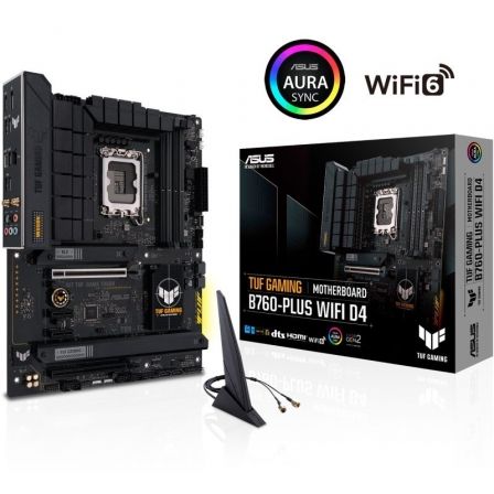 Placa Base Asus TUF GAMING B760-PLUS (WI-FI) D4 Socket 1700 Placa Base Asus TUF GAMING B760-PLUS (WI-FI) D4 Socket 1700