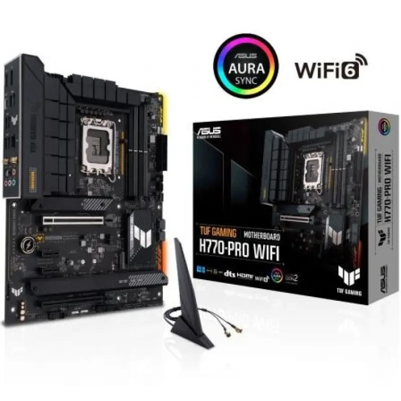 Placa Base Asus TUF GAMING H770-PRO (WI-FI) Socket 1700 Placa Base Asus TUF GAMING H770-PRO (WI-FI) Socket 1700