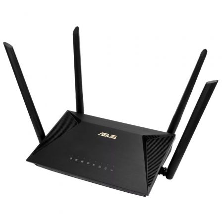 Router Inalámbrico Asus RT-AX53U/ WiFi 6/ 1800Mbps/ 2.4GHz 5GHz/ 6 Antenas/ WiFi 802.11ax/ac/n/a/ - n/b/g Router Inalámbrico Asus RT-AX53U/ WiFi 6/ 1800Mbps/ 2.4GHz 5GHz/ 6 Antenas/ WiFi 802.11ax/ac/n/a/ - n/b/g