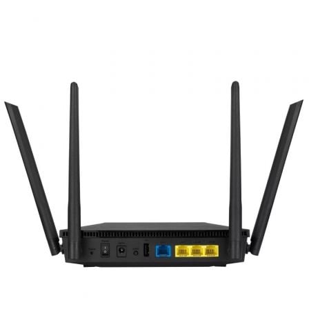 Router Inalámbrico Asus RT-AX53U/ WiFi 6/ 1800Mbps/ 2.4GHz 5GHz/ 6 Antenas/ WiFi 802.11ax/ac/n/a/ - n/b/g Router Inalámbrico Asus RT-AX53U/ WiFi 6/ 1800Mbps/ 2.4GHz 5GHz/ 6 Antenas/ WiFi 802.11ax/ac/n/a/ - n/b/g