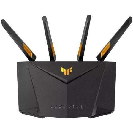 Router Gaming Inalámbrico Asus TUF AX4200/ WiFi 6/ 4200Mbps/ 2.4GHz 5GHz/ 4 Antenas/ WiFi 802.11ax/ac/n/a/ - n/b/g Router Gaming Inalámbrico Asus TUF AX4200/ WiFi 6/ 4200Mbps/ 2.4GHz 5GHz/ 4 Antenas/ WiFi 802.11ax/ac/n/a/ - n/b/g