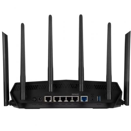 Router Gaming Inalámbrico Asus TUF AX6000/ WiFi 6/ 6000Mbps/ 2.4GHz 5GHz/ 6 Antenas/ WiFi 802.11ax/ac/n/a/ - n/b/g Router Gaming Inalámbrico Asus TUF AX6000/ WiFi 6/ 6000Mbps/ 2.4GHz 5GHz/ 6 Antenas/ WiFi 802.11ax/ac/n/a/ - n/b/g