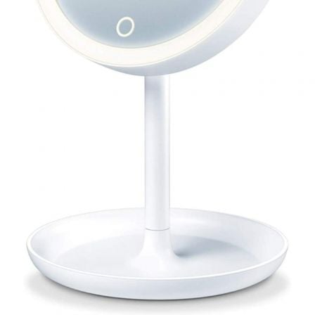 Espejo Cosmético de Maquillaje con Luz Beurer BS 45/ Telescópico/ Ø17.5cm Espejo Cosmético de Maquillaje con Luz Beurer BS 45/ Telescópico/ Ø17.5cm