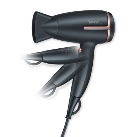 Secador Beurer HC-25/ 1600W/ Iónico/ Negro Secador Beurer HC-25/ 1600W/ Iónico/ Negro