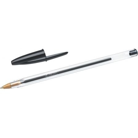 Caja de Bolígrafos de Tinta de Aceite Bic Cristal Original 8373639/ 50 unidades/ Negros Caja de Bolígrafos de Tinta de Aceite Bic Cristal Original 8373639/ 50 unidades/ Negros