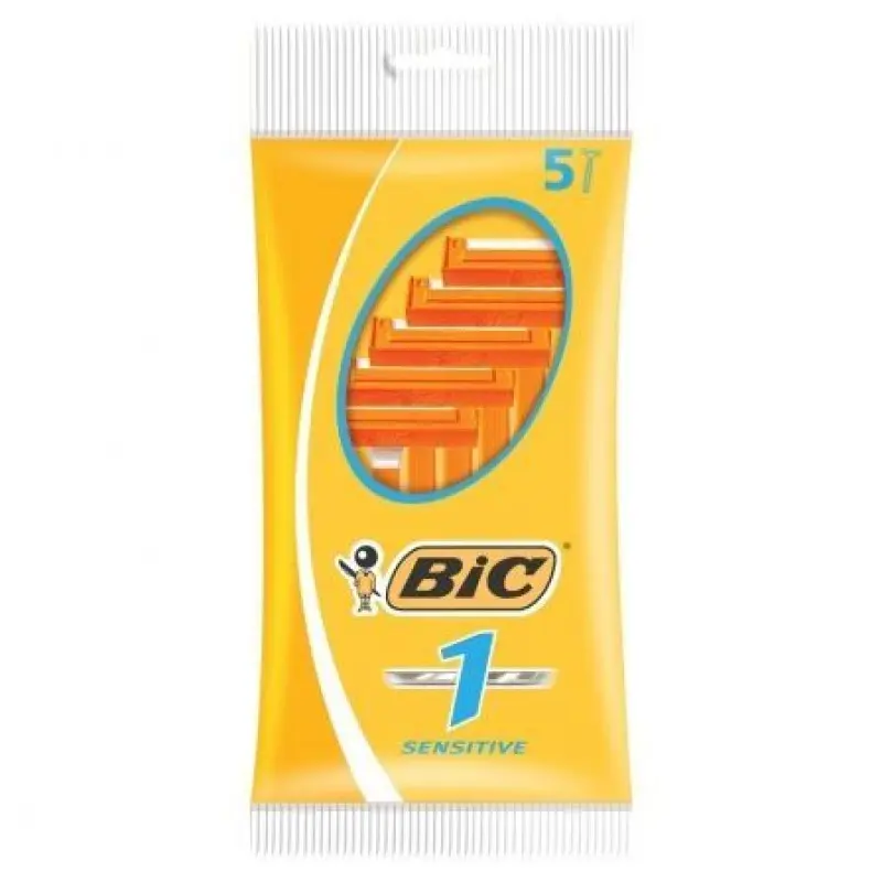 Cuchilla de Afeitar Bic 1 Sensitive/ 5 uds Cuchilla de Afeitar Bic 1 Sensitive/ 5 uds