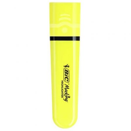 Caja de Marcadores Fluorescentes Bic Highlighter Flat Neón/ 12 unidades/ Amarillos Caja de Marcadores Fluorescentes Bic Highlighter Flat Neón/ 12 unidades/ Amarillos