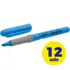 Caja de Marcadores Fluorescentes Bic Marking Highlighter Grip/ 12 unidades/ Azules Caja de Marcadores Fluorescentes Bic Marking Highlighter Grip/ 12 unidades/ Azules