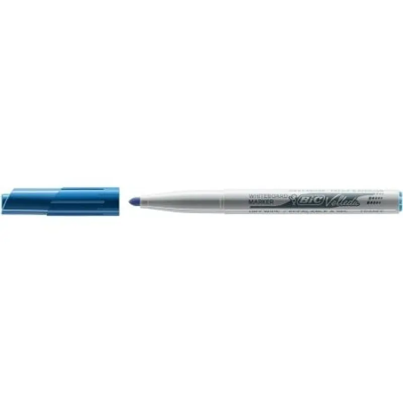 Caja de Rotuladores de Punta Redonda para Pizarra Bic Velleda 9581701/ 2mm/ 12 unidades/ Azules Caja de Rotuladores de Punta Redonda para Pizarra Bic Velleda 9581701/ 2mm/ 12 unidades/ Azules
