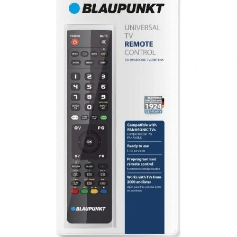Mando Universal para TV Panasonic Blaupunkt BP3005 Mando Universal para TV Panasonic Blaupunkt BP3005