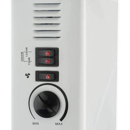 Convector Blaupunkt BP1008/ 3 niveles de potencia/ 750-1250-2000W Convector Blaupunkt BP1008/ 3 niveles de potencia/ 750-1250-2000W