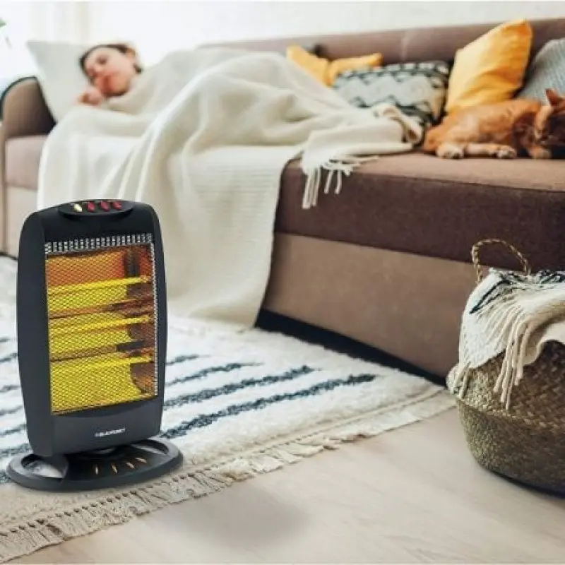 Estufa de Cuarzo Blaupunkt BP1003/ 3 niveles de potencia/ 1200W Estufa de Cuarzo Blaupunkt BP1003/ 3 niveles de potencia/ 1200W