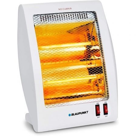 Estufa de Cuarzo Blaupunkt BP1004/ 2 niveles de potencia/ 800W Estufa de Cuarzo Blaupunkt BP1004/ 2 niveles de potencia/ 800W