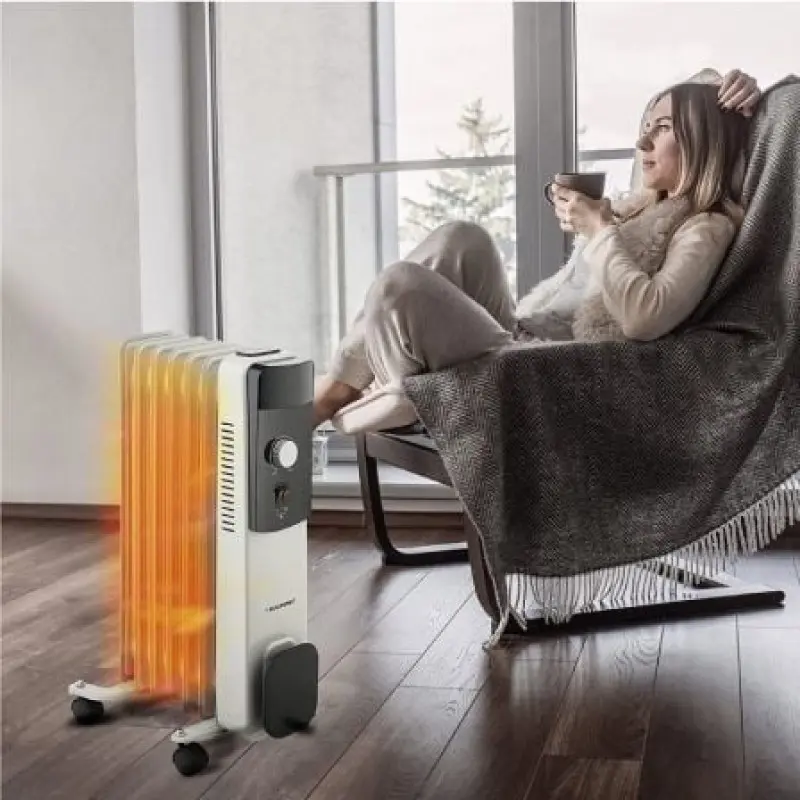 Radiador de Aceite Blaupunkt BP1010/ 2000W/ 9 Elementos Caloríficos Radiador de Aceite Blaupunkt BP1010/ 2000W/ 9 Elementos Caloríficos