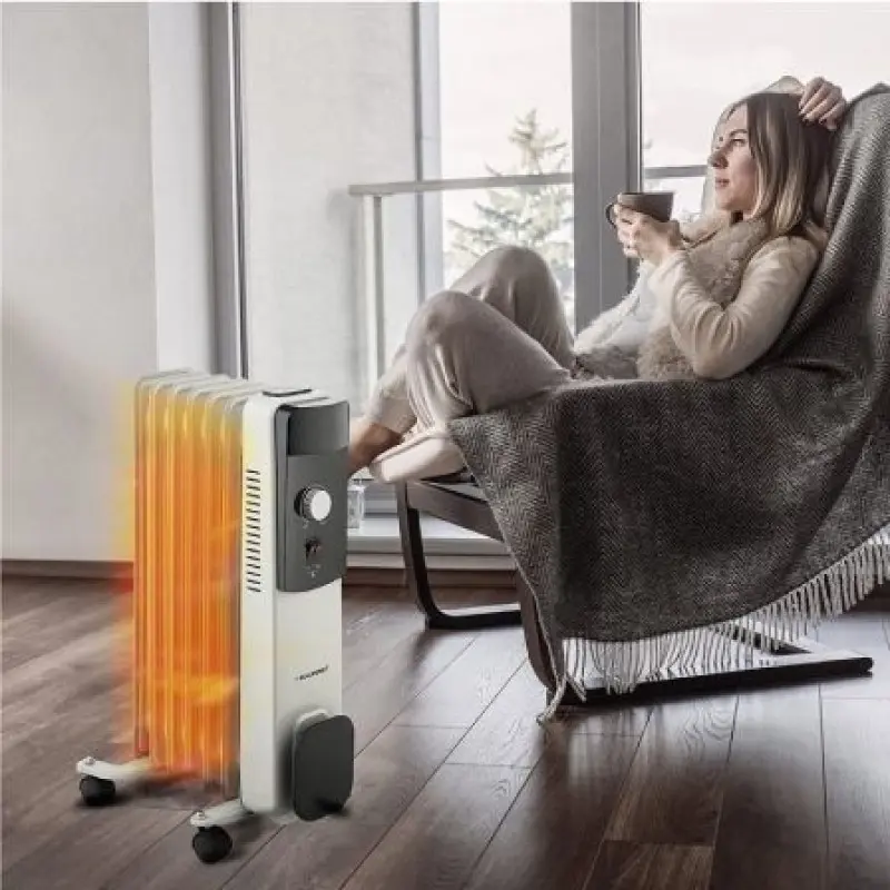 Radiador de Aceite Blaupunkt BP1011/ 2500W/ 11 Elementos Caloríficos Radiador de Aceite Blaupunkt BP1011/ 2500W/ 11 Elementos Caloríficos