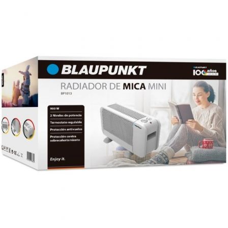 Radiador de Mica Mini Blaupunkt BP1013/ 900W Radiador de Mica Mini Blaupunkt BP1013/ 900W