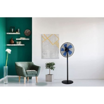 Ventilador de Pie Blaupunkt BP2009/ 45W/ 5 Aspas 40cm/ 3 velocidades Ventilador de Pie Blaupunkt BP2009/ 45W/ 5 Aspas 40cm/ 3 velocidades