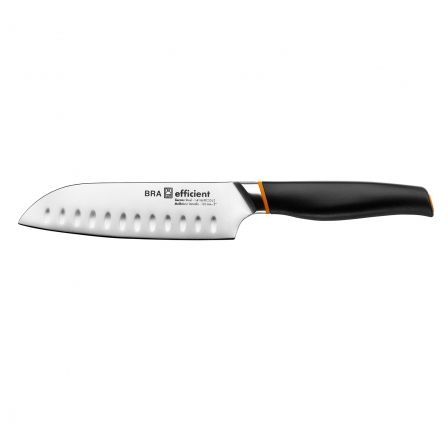 Cuchillo Santoku Bra Efficient A198003/ Hoja 130mm/ Acero inoxidable Cuchillo Santoku Bra Efficient A198003/ Hoja 130mm/ Acero inoxidable
