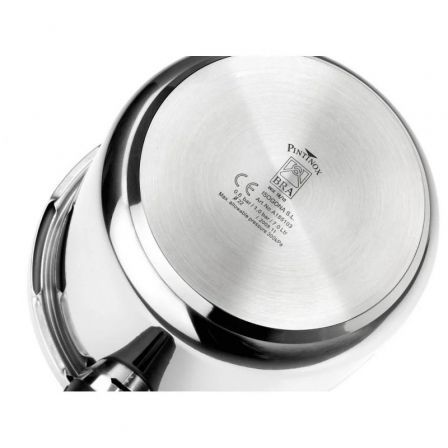 Olla a Presión Bra Vitesse A185100/ Ø20cm/ 3L/ Acero Inoxidable/ Apta para Inducción Olla a Presión Bra Vitesse A185100/ Ø20cm/ 3L/ Acero Inoxidable/ Apta para Inducción
