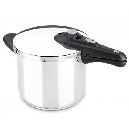 Olla a Presión Bra Vitesse A185102/ Ø22cm/ 6L/ Acero Inoxidable/ Apta para Inducción Olla a Presión Bra Vitesse A185102/ Ø22cm/ 6L/ Acero Inoxidable/ Apta para Inducción
