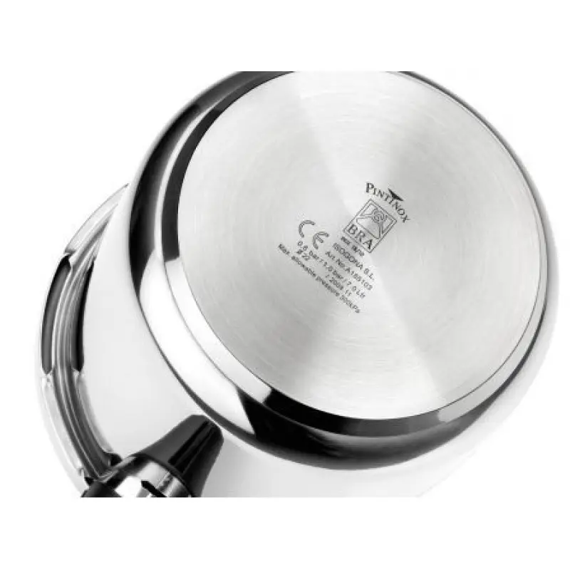 Olla a Presión Bra Vitesse A185102/ Ø22cm/ 6L/ Acero Inoxidable/ Apta para Inducción Olla a Presión Bra Vitesse A185102/ Ø22cm/ 6L/ Acero Inoxidable/ Apta para Inducción