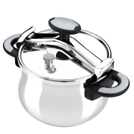 Olla a Presión Bra New Star A185504/ Ø24cm/ 11L/ Acero Inoxidable/ Apta para Inducción Olla a Presión Bra New Star A185504/ Ø24cm/ 11L/ Acero Inoxidable/ Apta para Inducción