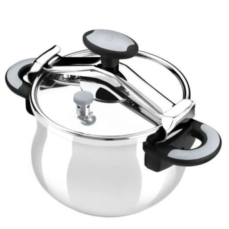 Olla a Presión Bra New Star A185504/ Ø24cm/ 11L/ Acero Inoxidable/ Apta para Inducción Olla a Presión Bra New Star A185504/ Ø24cm/ 11L/ Acero Inoxidable/ Apta para Inducción