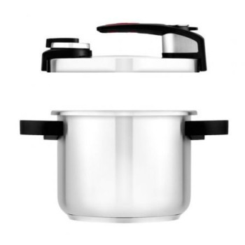 Olla a Presión Tekna A185602/ Ø22cm/ 6L/ Acero Inoxidable/ Apta para Inducción Olla a Presión Tekna A185602/ Ø22cm/ 6L/ Acero Inoxidable/ Apta para Inducción