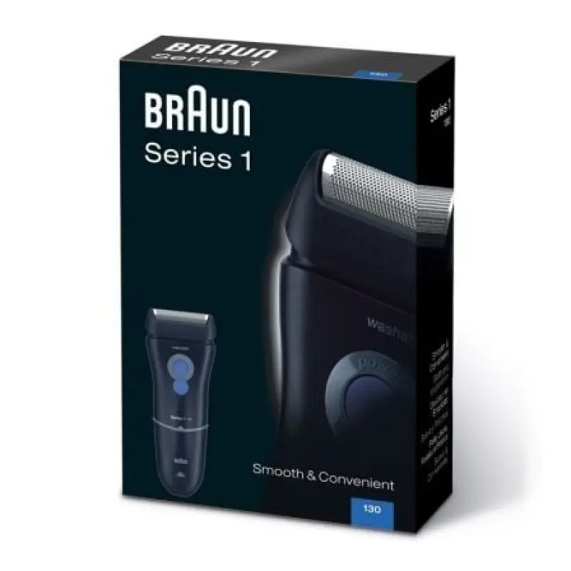 Afeitadora Braun Series 1 130S/ con Cable/ 1 Accesorio Afeitadora Braun Series 1 130S/ con Cable/ 1 Accesorio