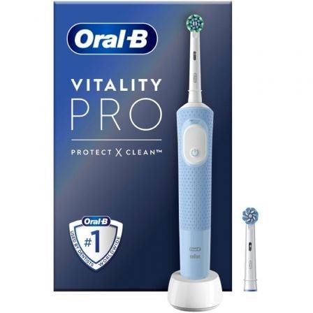 Cepillo Dental Braun Oral-B Vitality Pro/ Incluye 1 Recambio/ Azul Cepillo Dental Braun Oral-B Vitality Pro/ Incluye 1 Recambio/ Azul