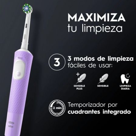 Cepillo Dental Braun Oral-B Vitality Pro/ Purpura Cepillo Dental Braun Oral-B Vitality Pro/ Purpura