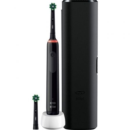 Cepillo Dental Braun Oral-B Vitality Pro 3 3500/ Incluye 2 Recambios/ Negro Cepillo Dental Braun Oral-B Vitality Pro 3 3500/ Incluye 2 Recambios/ Negro