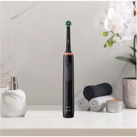 Cepillo Dental Braun Oral-B Vitality Pro 3 3500/ Incluye 2 Recambios/ Negro Cepillo Dental Braun Oral-B Vitality Pro 3 3500/ Incluye 2 Recambios/ Negro