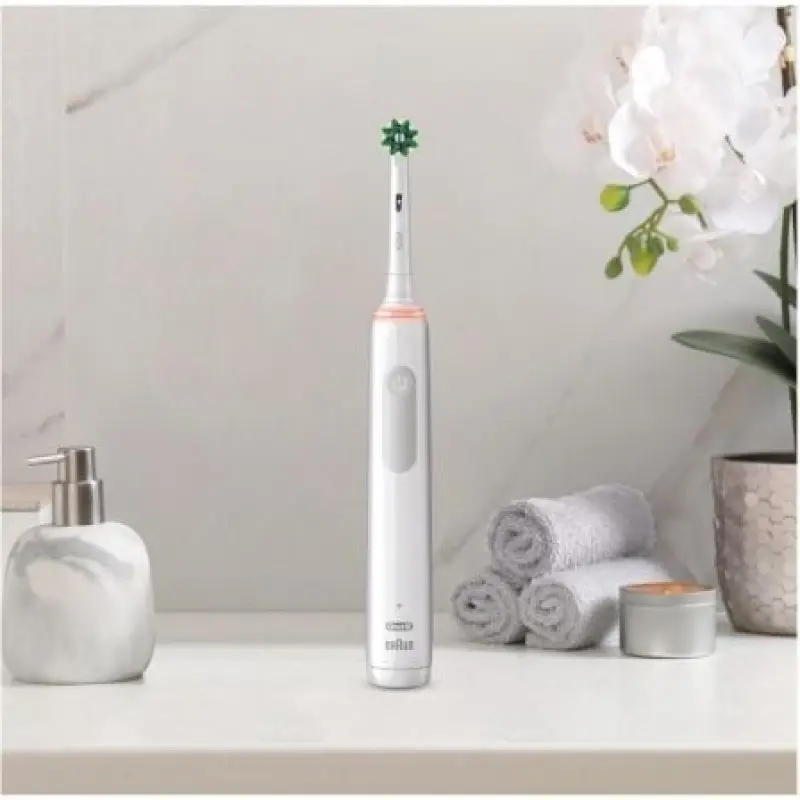 Cepillo Dental Braun Oral-B Vitality Pro 3 3500/ Incluye 2 Recambios/ Blanco Cepillo Dental Braun Oral-B Vitality Pro 3 3500/ Incluye 2 Recambios/ Blanco