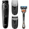 Cortabarbas Braun Beardtrimmer Series 3000 BT3242/ con Batería/ Incluye Gillette F5 ProGlide Cortabarbas Braun Beardtrimmer Series 3000 BT3242/ con Batería/ Incluye Gillette F5 ProGlide