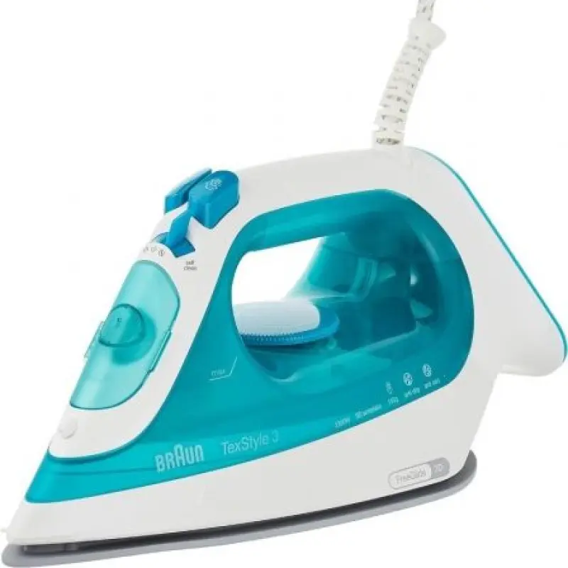 Plancha Braun Texstyle 3 SI 3041/ 2350W/ Depósito 270ml Plancha Braun Texstyle 3 SI 3041/ 2350W/ Depósito 270ml
