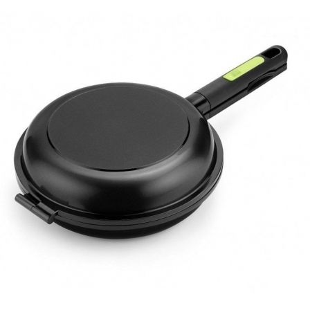 Sartén Dupla para Tortillas Bra Prior A121466/ Ø20cm/ Aluminio fundido/ Apta para Inducción Sartén Dupla para Tortillas Bra Prior A121466/ Ø20cm/ Aluminio fundido/ Apta para Inducción