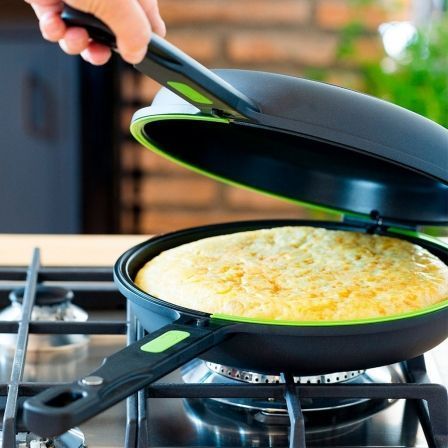 Sartén Dupla para Tortillas Bra Prior A121466/ Ø20cm/ Aluminio fundido/ Apta para Inducción Sartén Dupla para Tortillas Bra Prior A121466/ Ø20cm/ Aluminio fundido/ Apta para Inducción