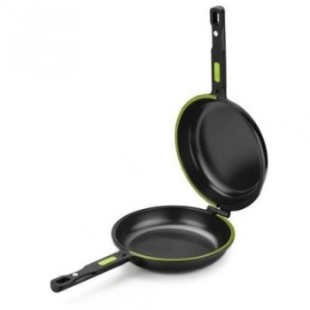 Sartén Dupla para Tortillas Bra Prior A121467/ Ø26cm/ Aluminio fundido/ Apta para Inducción Sartén Dupla para Tortillas Bra Prior A121467/ Ø26cm/ Aluminio fundido/ Apta para Inducción