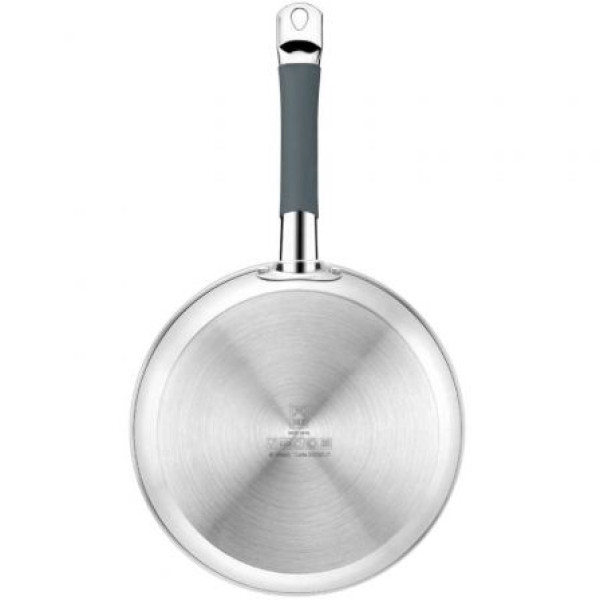 Sartén Bra Master A451420/ 20cm/ Acero inoxidable/ Apta para Inducción