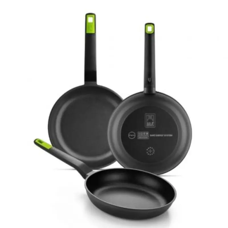 Pack 3 Sartenes Bra Gastro A841202/ Ø20cm/ Ø24cm/ Ø28cm/ Apta para Inducción Pack 3 Sartenes Bra Gastro A841202/ Ø20cm/ Ø24cm/ Ø28cm/ Apta para Inducción