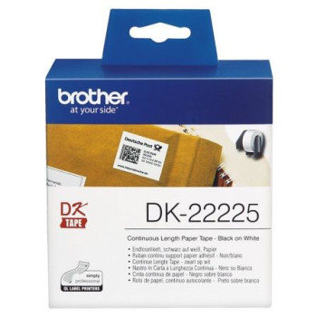 Rollo de Papel Continuo Original Brother DK-22225 Rollo de Papel Continuo Original Brother DK-22225