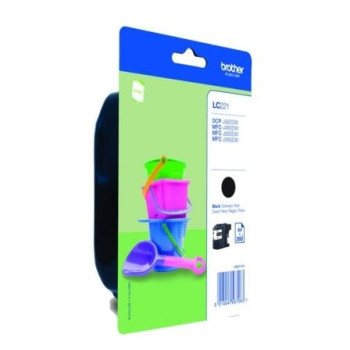 Cartucho de Tinta Original Brother LC-221/ Negro Cartucho de Tinta Original Brother LC-221/ Negro
