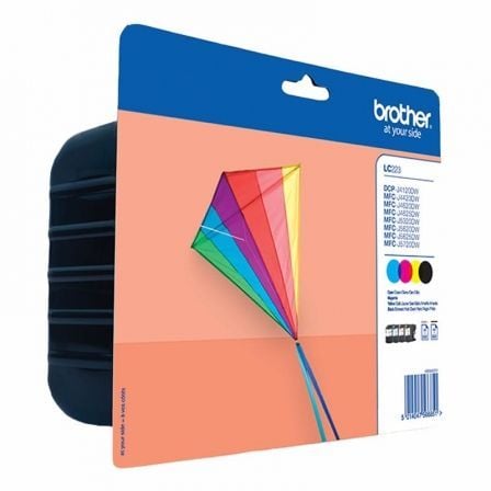 Cartucho de Tinta Original Brother LC-223VALBP Multipack/ Cian/ Magenta/ Amarillo/ Negro Cartucho de Tinta Original Brother LC-223VALBP Multipack/ Cian/ Magenta/ Amarillo/ Negro