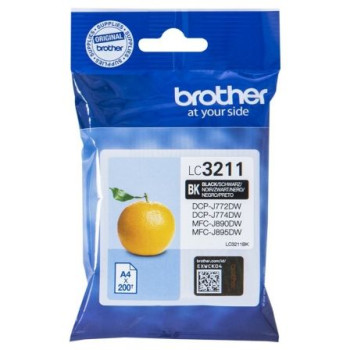 Cartucho de Tinta Original Brother LC-3211BK/ Negro Cartucho de Tinta Original Brother LC-3211BK/ Negro