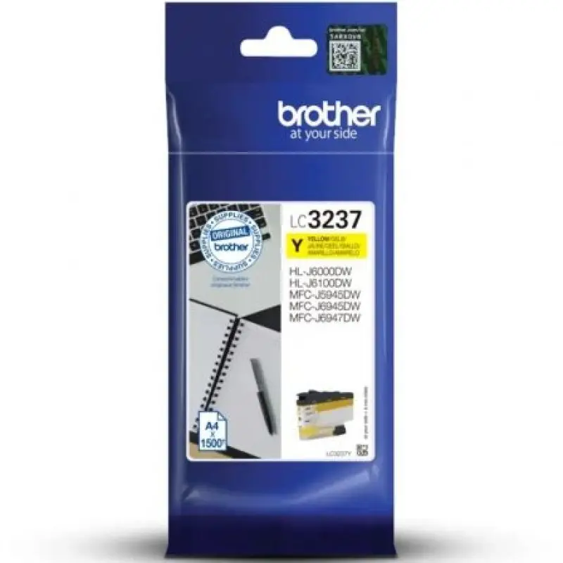 Cartucho de Tinta Original Brother LC-3237Y/ Amarillo Cartucho de Tinta Original Brother LC-3237Y/ Amarillo