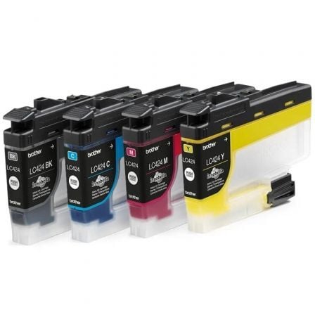 Cartucho de Tinta Original Brother LC424VAL/ Multipack/ Cian/ Magenta/ Amarillo/ Negro Cartucho de Tinta Original Brother LC424VAL/ Multipack/ Cian/ Magenta/ Amarillo/ Negro