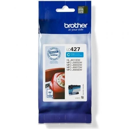 Cartucho de Tinta Original Brother LC-427/ Cian Cartucho de Tinta Original Brother LC-427/ Cian